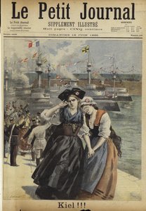 ルプチジャーナルの表紙、1895年6月16日 作： French School