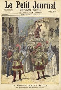 ルプティジャーナルの表紙、1891年3月28日 作： French School