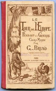 G.ブルーノ著「戦争中のヨーロッパ旅行」の表紙