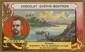 19世紀のフランス人探検家、クペット 作： French School