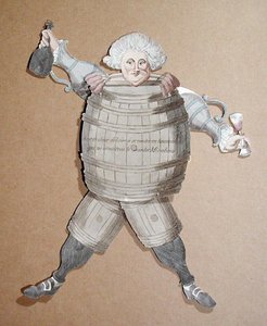 ルイ・リケティの切り抜き（1754-95）ヴィコントデミラボー、1790年頃（104552も参照）