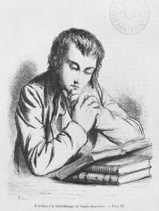 ダニエルダルテス、ビブリオテークサントジュヌヴィエーヴ、オノレドバルザックの「Les Illusions perdues」のイラスト 作： French School