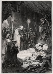 1270年8月25日のチュニスでの聖ルイの死 - 「聖ルイの死」（第7回十字軍遠征中の1270年8月25日） - フランソワ・ギゾー作「L