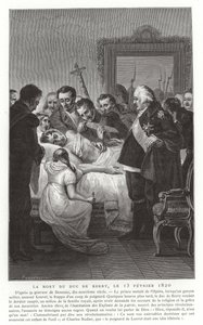 1820年2月13日、ベリー公の死 作： French School