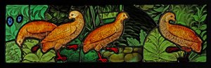4つのヤマウズラを描いた 作： French School