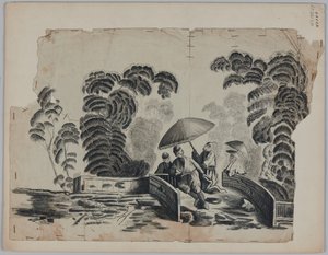デザイン画、18世紀後半 作： French School