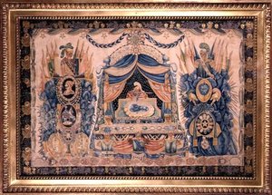 ナポレオン軍のトロフィー付き記念碑のデザイン 1830年頃 （紙に水彩画） 作： French School