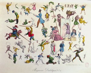 悪魔のような奇妙さ、1823 作： French School