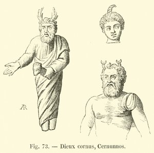 Dieux cornus、Cernunnos 作： French School