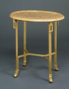 Directoire Gueridon、1799年頃（オルモルーとマーブル 作： French School
