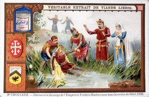 フレデリック・バルベローズ氏の遺体がセレフ川で発見されたことについて 作： French School