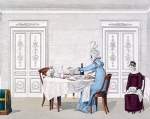 犬のマニア、ルボンジャンル、1818年のプレート106 作： French School