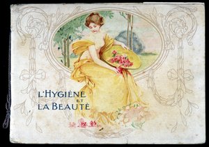 裸の若い女性を描いたドローイングで、衛生と美を象徴しています。 作： French School