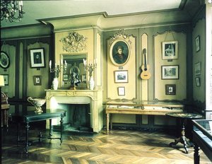 ヘクターベルリオーズの生家の応接室（1803-69） 作： French School