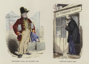 1845年のオーデケルンの売り手、1840年の公作家 作： French School