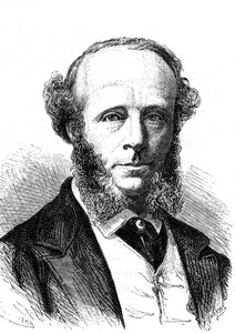 エドワード・オレンジ・ワイルドマン・ワイトハウス（1816-1890）、大西洋横断電信ケーブルのイギリス人電気技師。1868年
