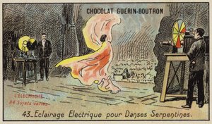蛇の道を行くダンスのための電気照明（クロモリト 作： French School