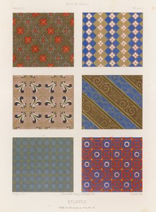 15世紀のフランスの刺繍入り生地 作： French School