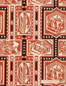 Art-Gout_Beauteのエンド・ペーパー、1920年代頃（ポショワール版画）