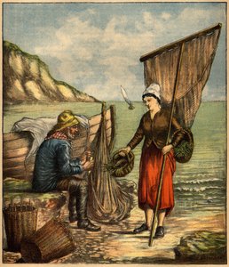 1892年6月23日発行の「La Terre Illustree」86号に掲載された図版。 作： French School