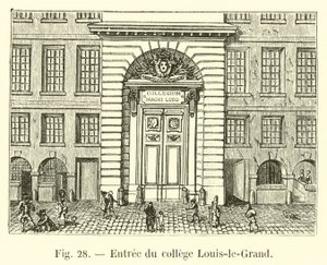 ルイルグランド大学への入り口 作： French School
