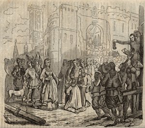 アンヌ・ドゥ・ブルターニュ（1477-1514）のモーレへの入国 - アンヌ・ドゥ・ブルターニュのモーレへの入国 - 彫刻 - 1838年