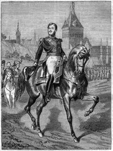 ジャン・ラップ将軍（1771～1821年）の騎馬像 - Jean comte Rapp General francais（1772～1821年） - Adolphe Thiers著「Histoire de l