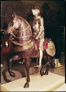 フランシス1世の騎馬鎧（1494-1547）（鉄） 作： French School