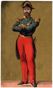 ユージーン・カヴェニャック、1900年頃（版画） 作： French School