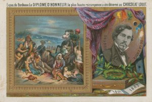 ユージーンドラクロワ、19世紀フランスの画家 作： French School