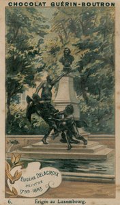 ユージーン・ドラクロワ、画家、1799-1863、ルクセンブルクのエリジー 作： French School