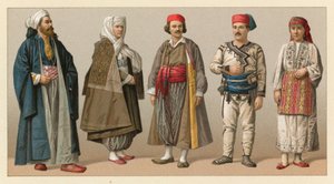 ヨーロッパのトルコの衣装
