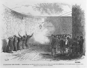 ジョルジュ・ダーボイの処刑 1871年3月24日（彫刻作品 作： French School