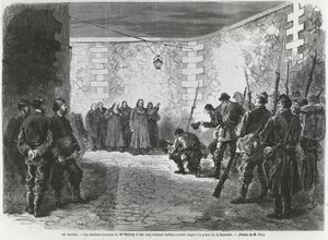 ジョルジュ・ダーボイの処刑 1871年3月24日（彫刻作品 作： French School