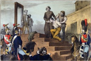 ジャンバティストトロップマン（1848年-1970年）の処刑1870年1月19日、1870年頃 作： French School