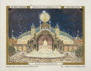 1900 Electricity Universal Exhibition 作： French School