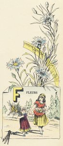 F：花 作： French School
