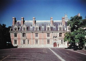 ルイ12世の翼のファサード、1498-1503 作： French School