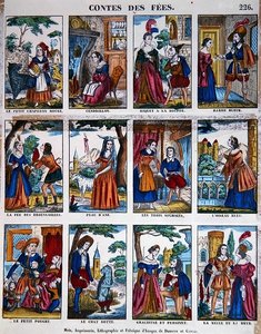 フェアリーストーリーズ」1840年頃（カラーリトグラフ）