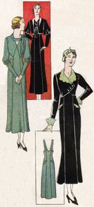 フランスの女性ファッション 作： French School