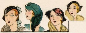 フランスの女性ファッション 作： French School