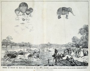 5月22日、シャン・ド・マルスでの国家警備隊の饗宴 作： French School