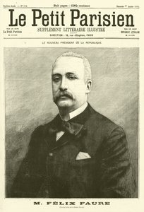 フェリックス・フォール（フランス新大統領）（版画 作： French School