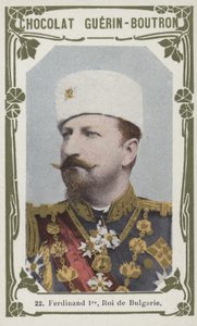 ブルガリア国王フェルディナンドプレミア（カラー写真） 作： French School