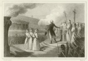 フェテデラフェデレーション、1790年7月14日 作： French School