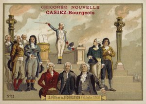 フェテデラフェデレーション、フランス革命、1790年7月14日 作： French School