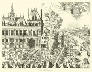 セントジョンファイヤー、1615 作： French School