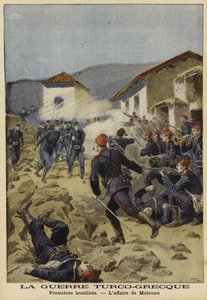 グレコトルコ戦争の最初の敵対行為、1897年