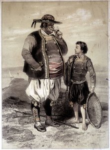 ドゥアルネーズの漁師たち、1855年頃 作： French School