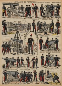 フランス軍の要塞砲 作： French School
